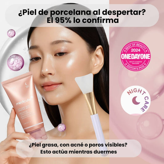 Mascarilla envolvente nocturna de colágeno