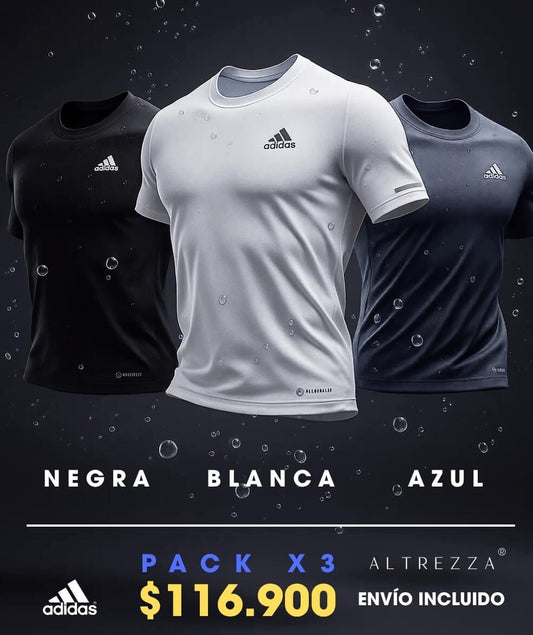 Pack X3 Adidas Sports
